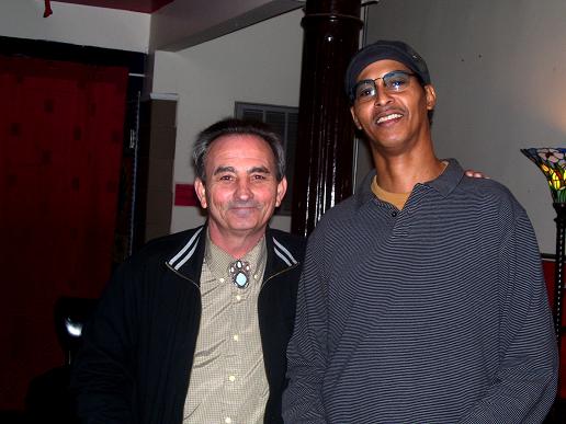 Allan Hatten and Eddie Blue Dawson at The JAva Joint 2-1-2011